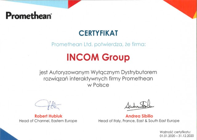 certyfikat_promethean