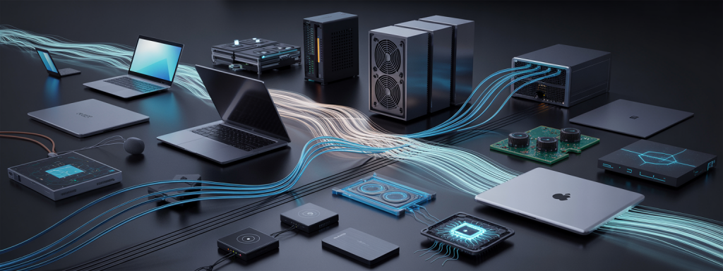 sprzęt IT przyszłości – komputery, serwery i przepływ danych w nowoczesnej infrastrukturze